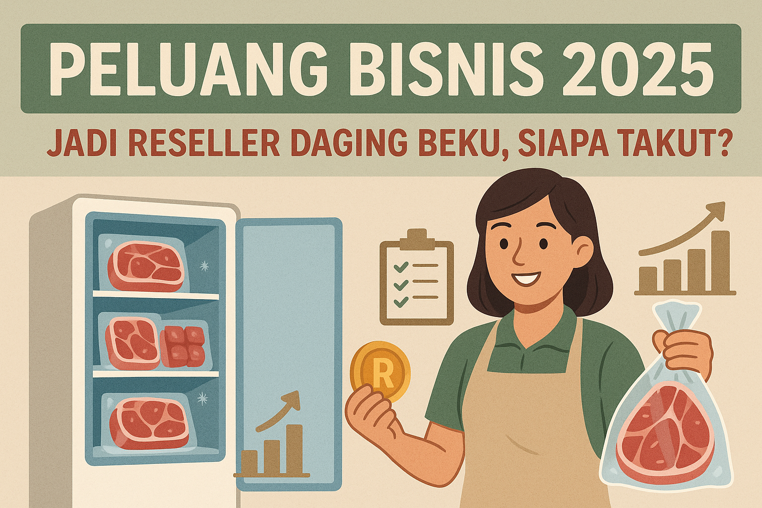 Peluang Bisnis 2025: Jadi Reseller Daging Beku, Siapa Takut?